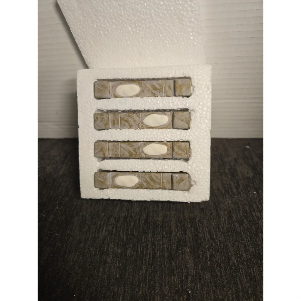 Department 56 Uptown Wall Set Of 4 4025441 Retired Village Accessories